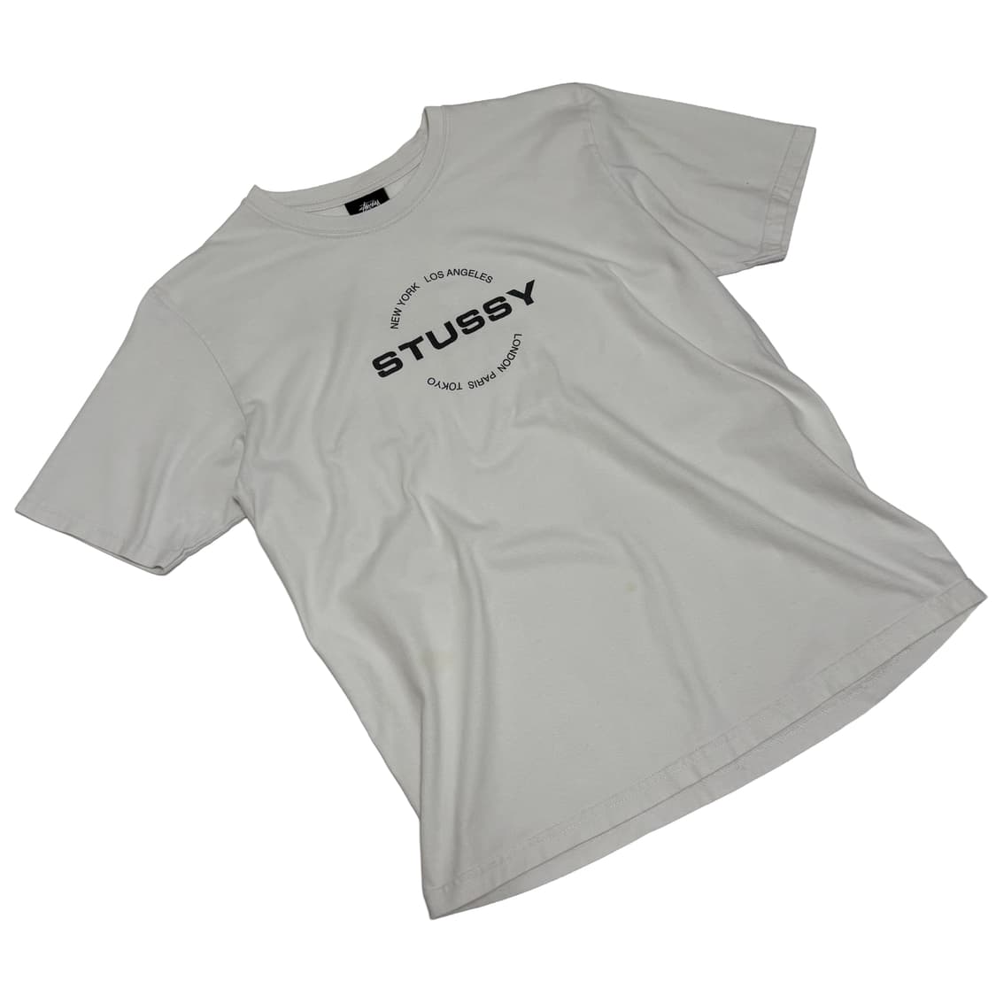 스투시 월드투어 써클 로고 반팔 티셔츠 상품이미지1