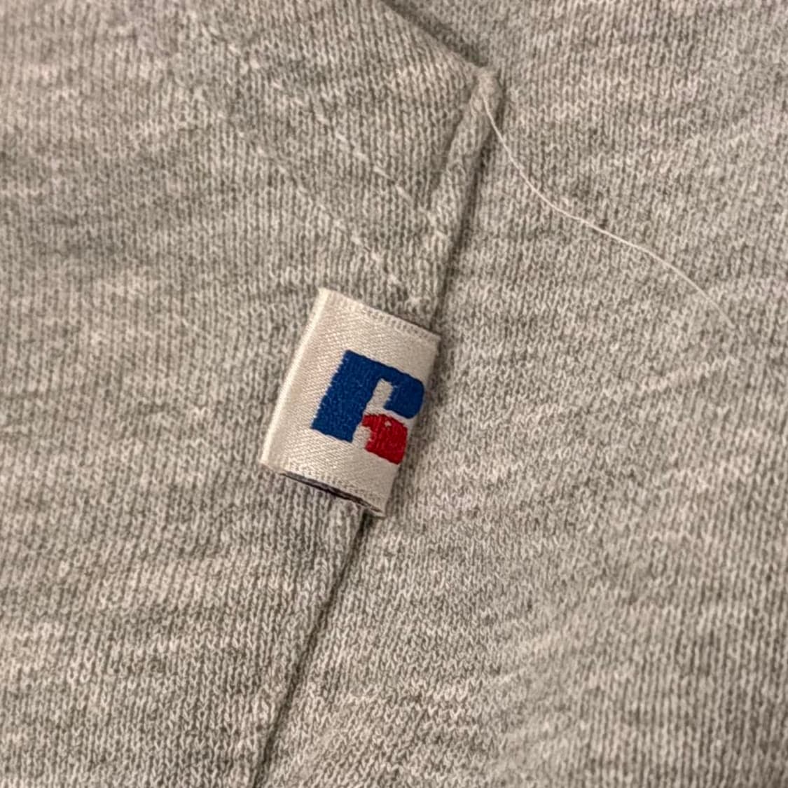 러셀 애슬레틱 스웻 후드집업 그레이 상품이미지4