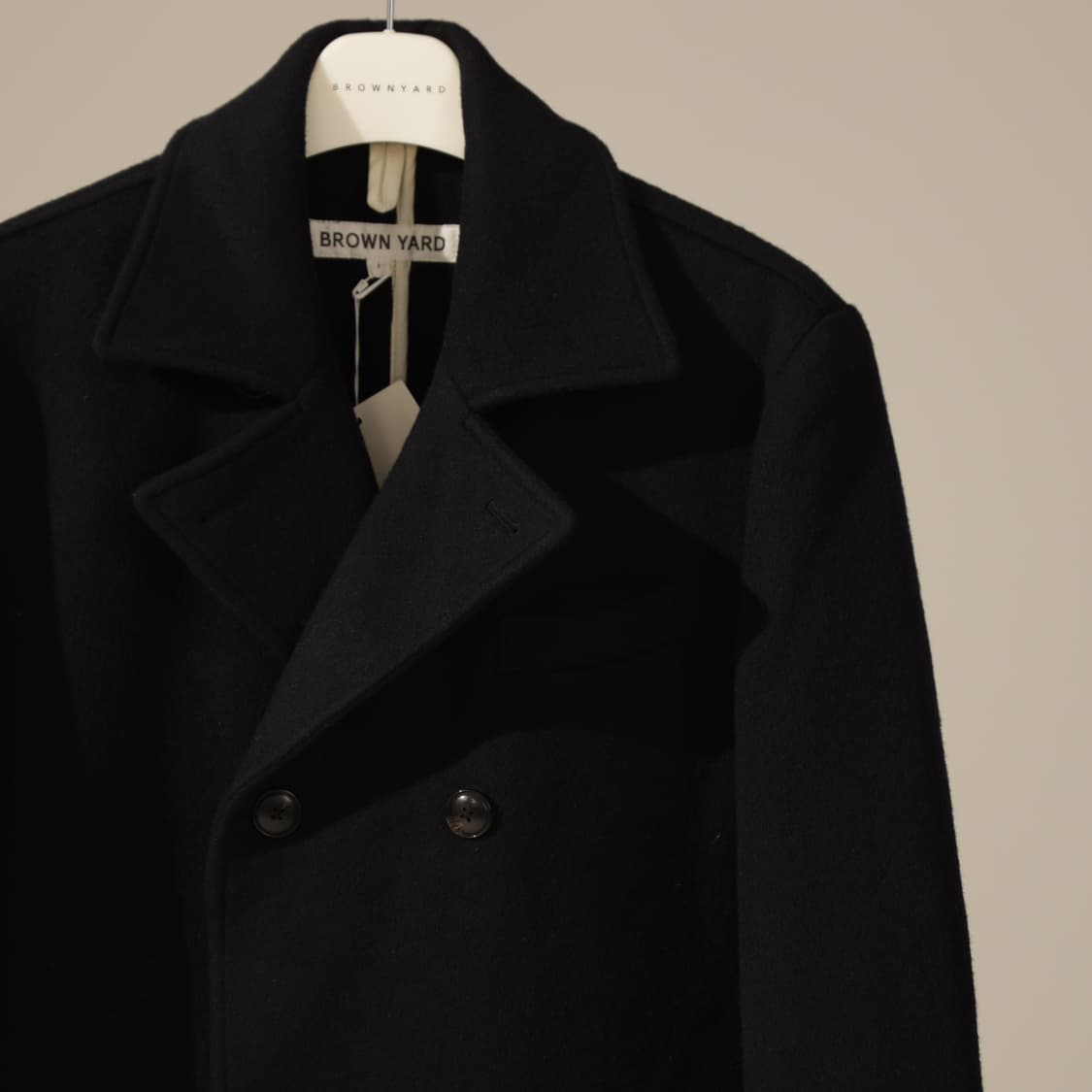 브라운야드 17FW 더블 코트 데드스탁 (택포함) 상품이미지2