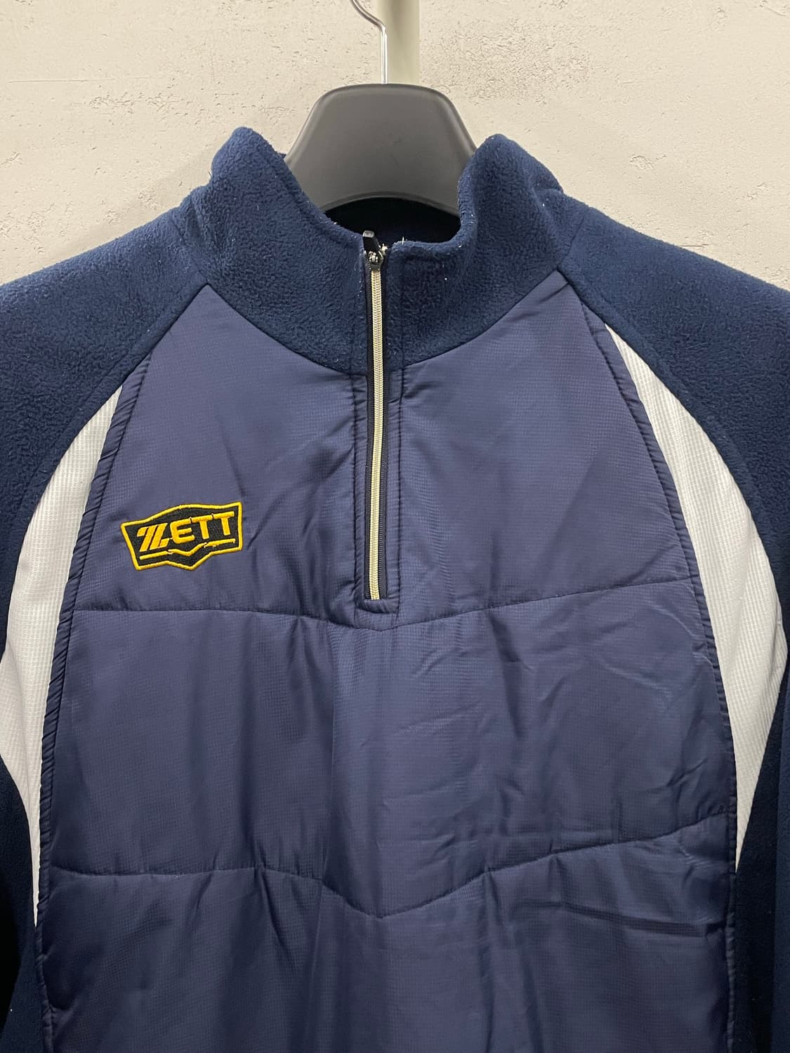 제트 후리스 반집업 아노락 네이비 2XL(105) 상품이미지3