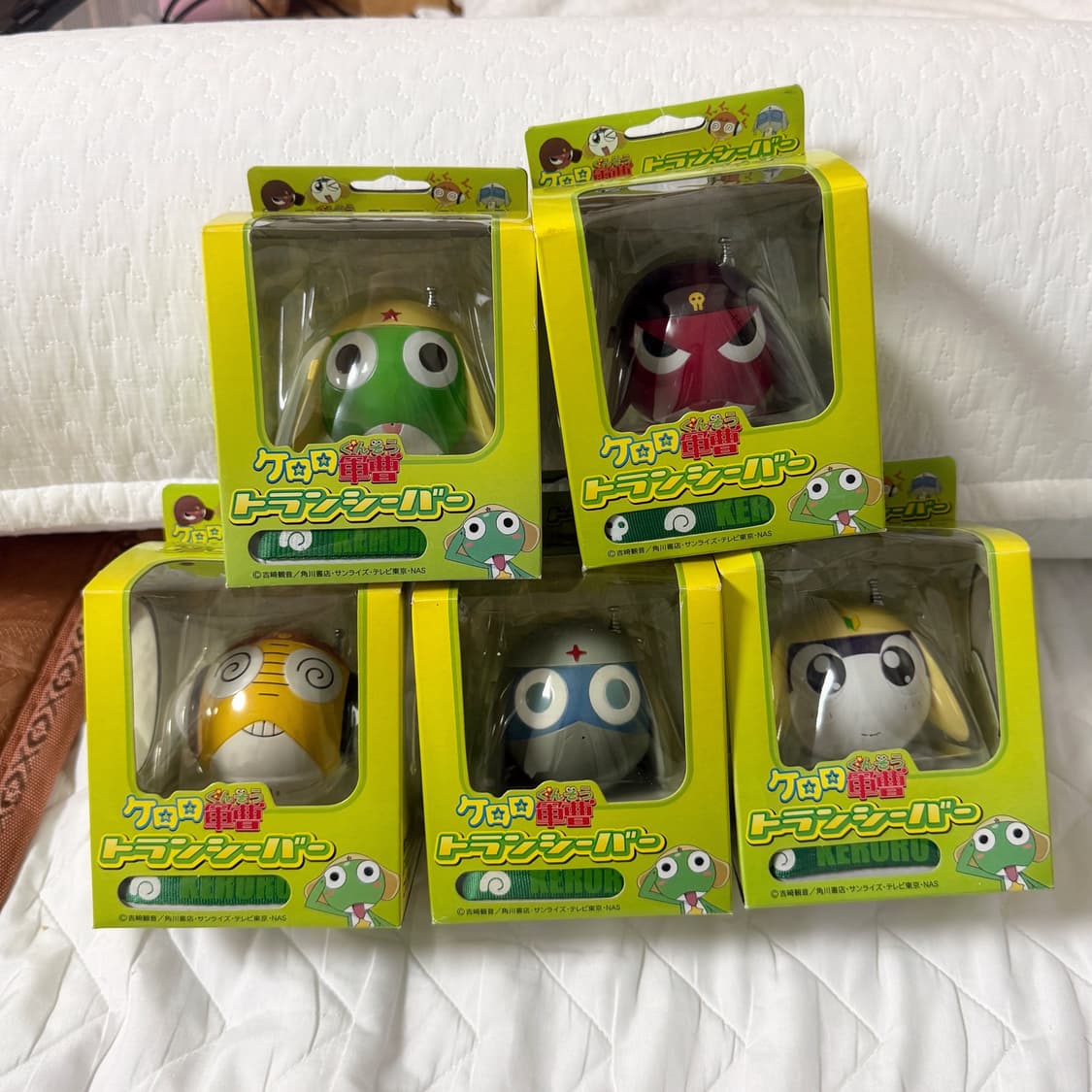 케로로 무전기 워키토키 고전완구 개구리중사 피규어 장난감 캐로로 상품이미지1