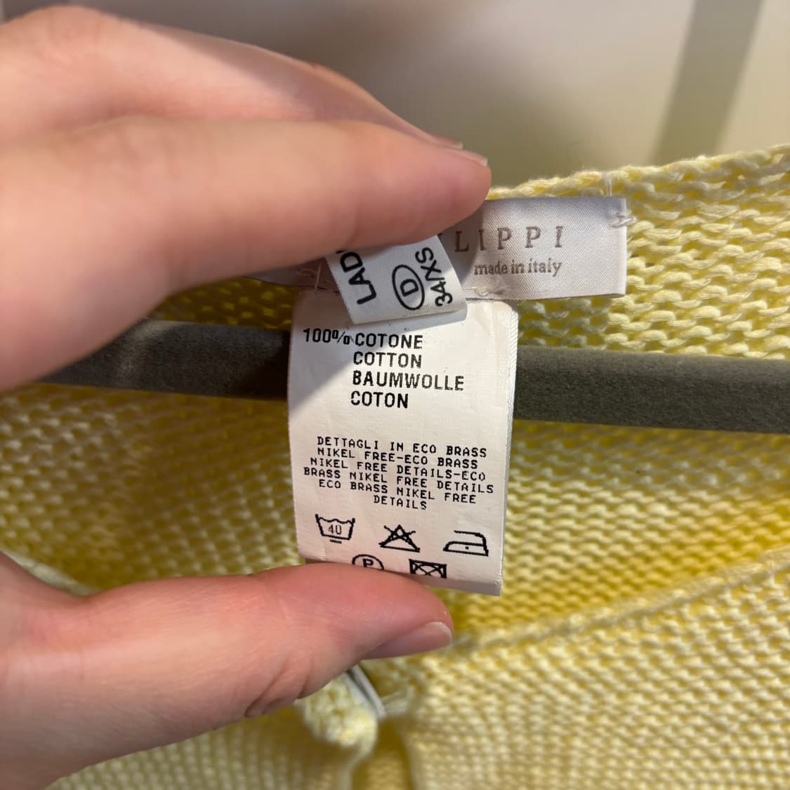 Fabiana Filippi 파피아나필리피 레몬 가디건 상품이미지6