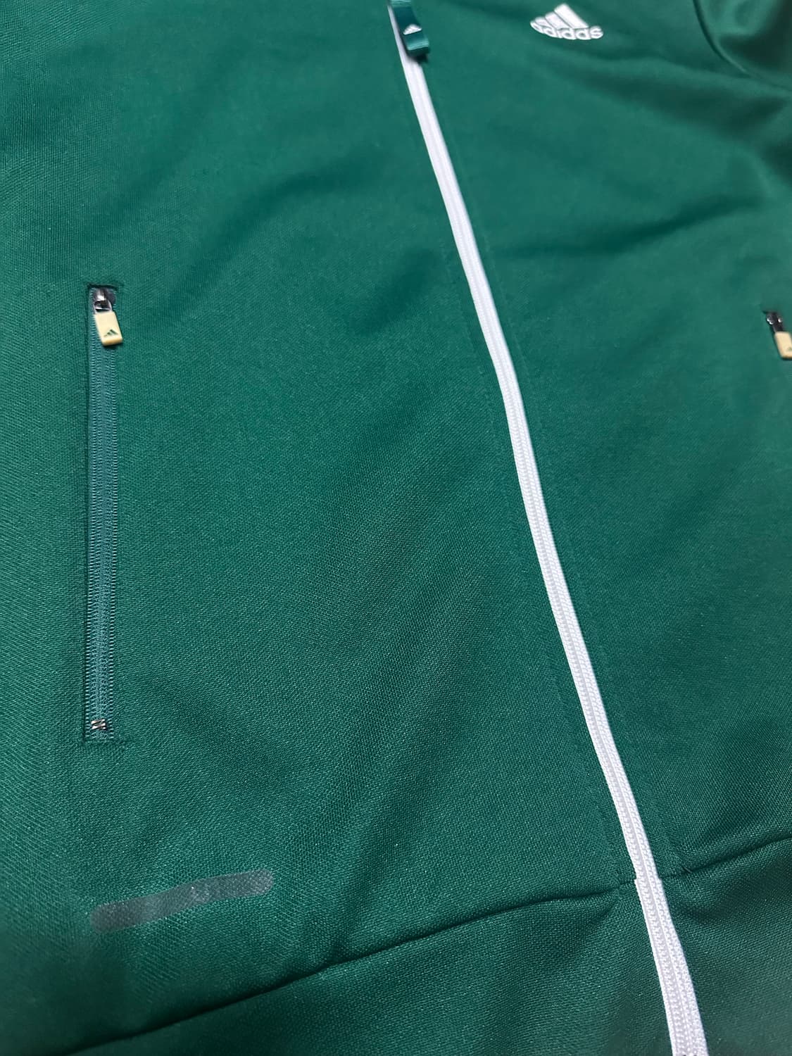 아디다스져지 아디다스 삼선 그린 트랙탑 아디다스 초록 져지 집업 90 상품이미지5