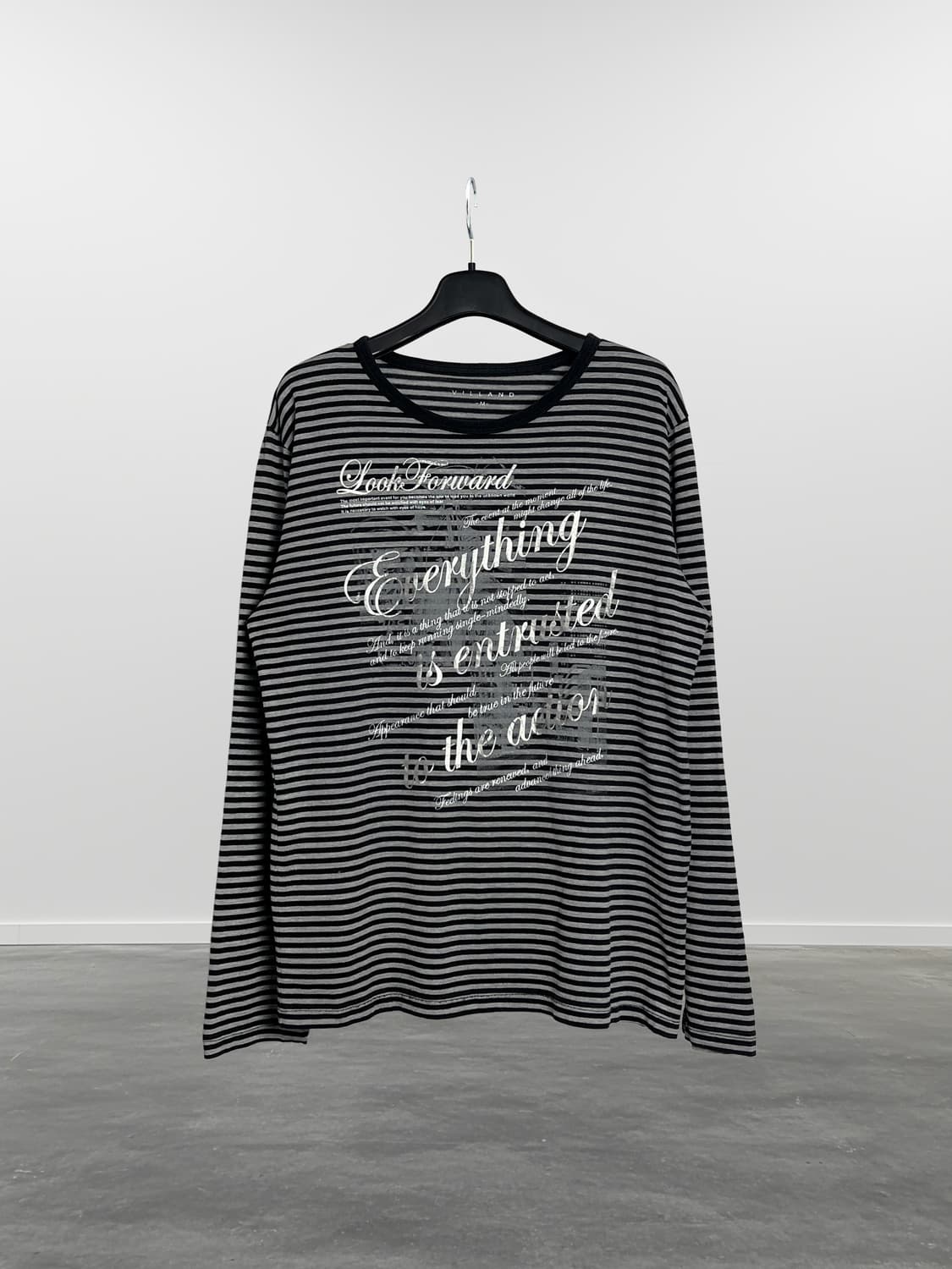 VILLAND 스트라이프 롱 슬리브 상품이미지1