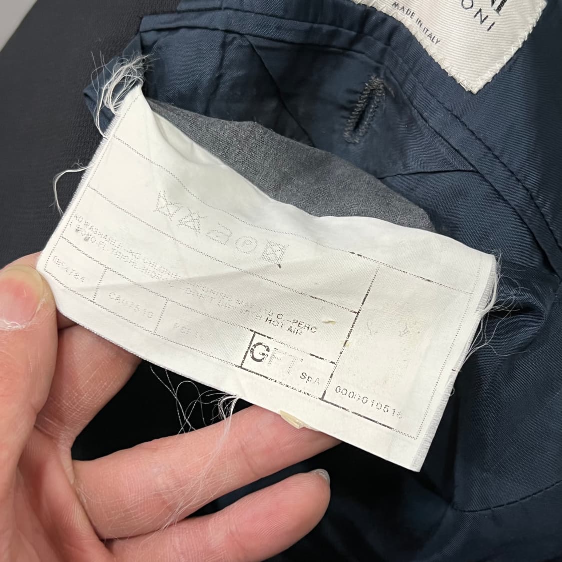  아르마니 꼴레지오니 미니멀 블레이저 y15875 상품이미지9