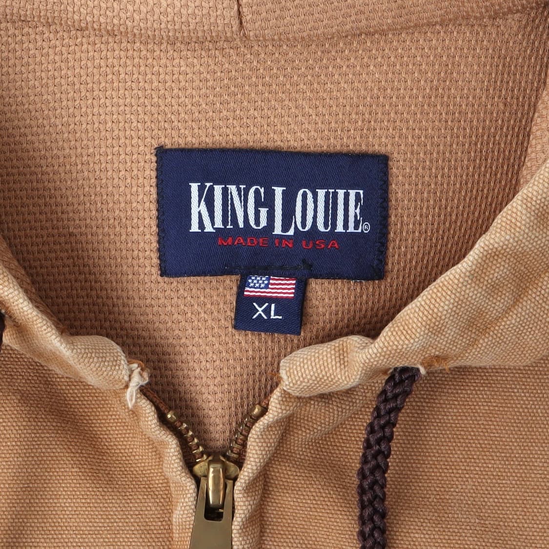 Kinglouie 00s USA 메이드 캔버스 워크 자켓 상품이미지7