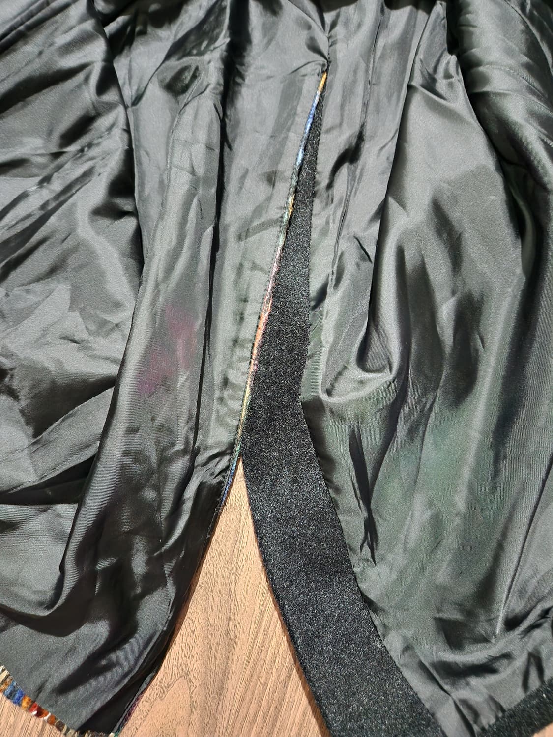 Van Nessil 배색 오버핏 코트  상품이미지8