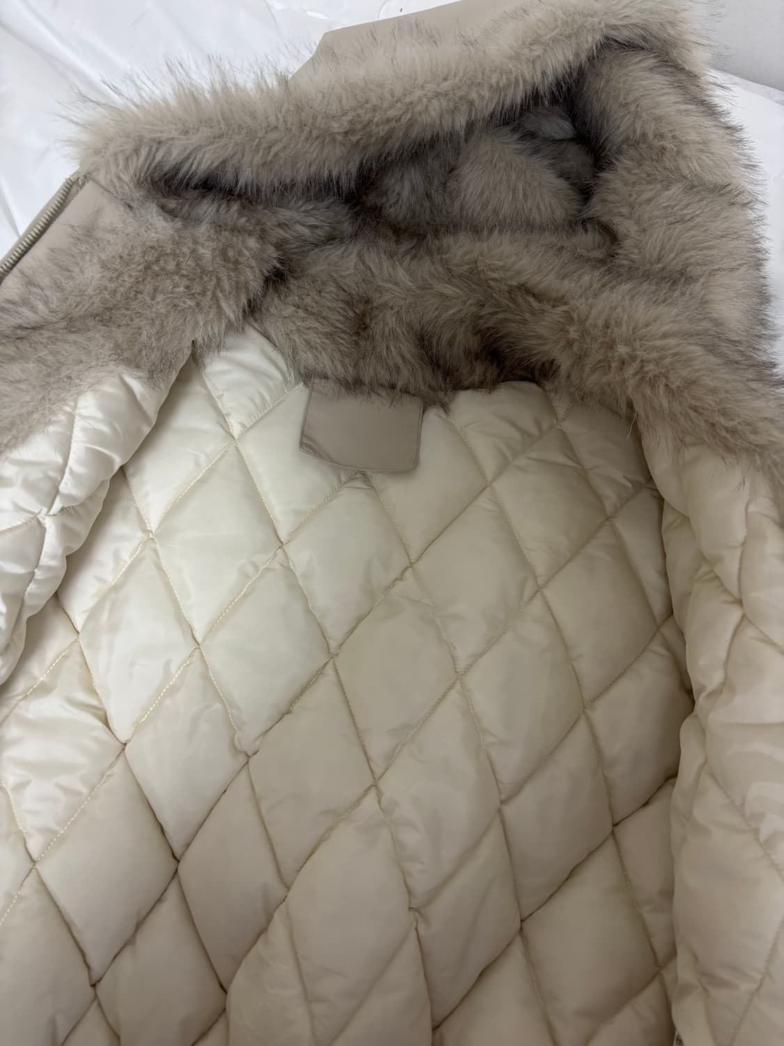 베이지 패딩 상품이미지2