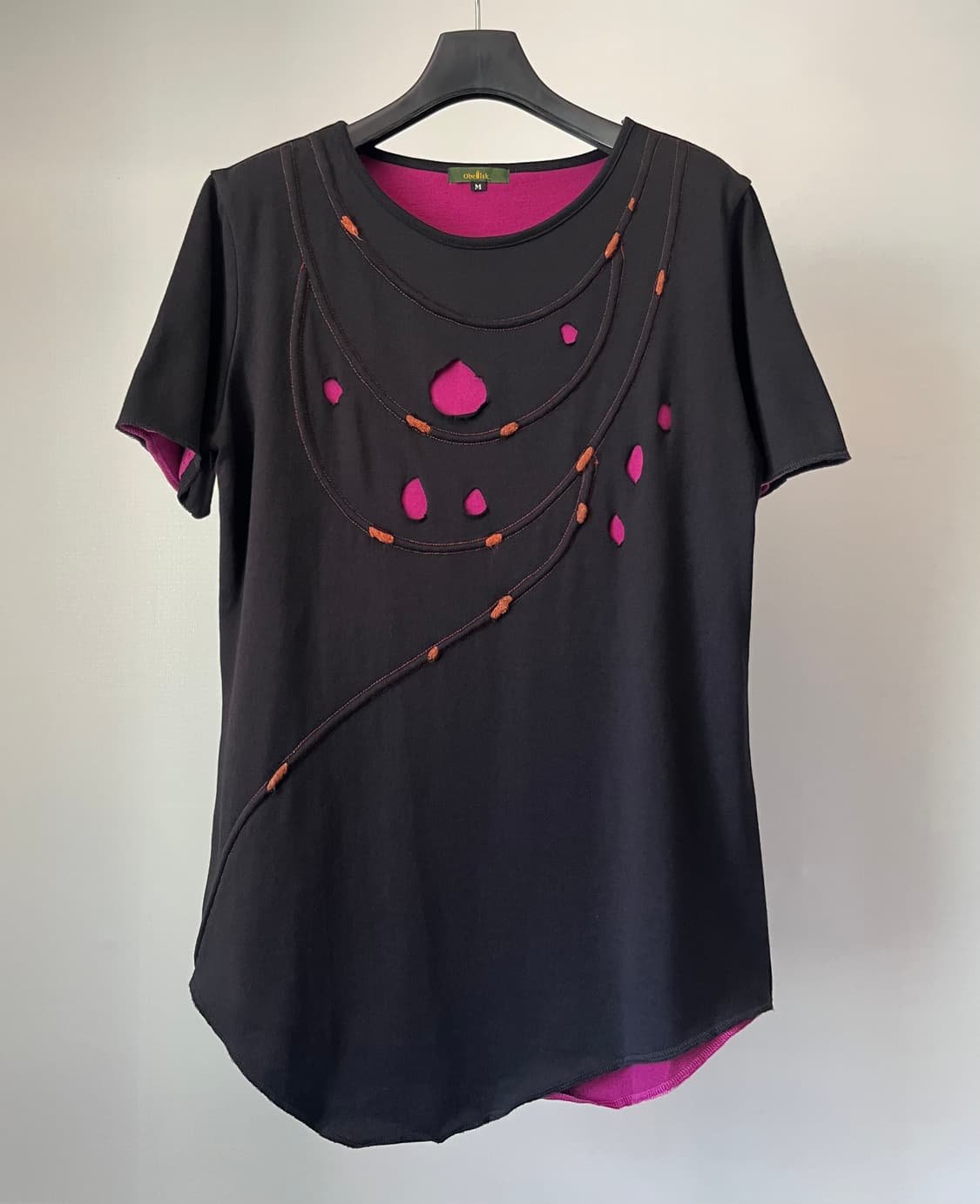 Obelisk Asymmetry Double Face Cutsew 상품이미지2