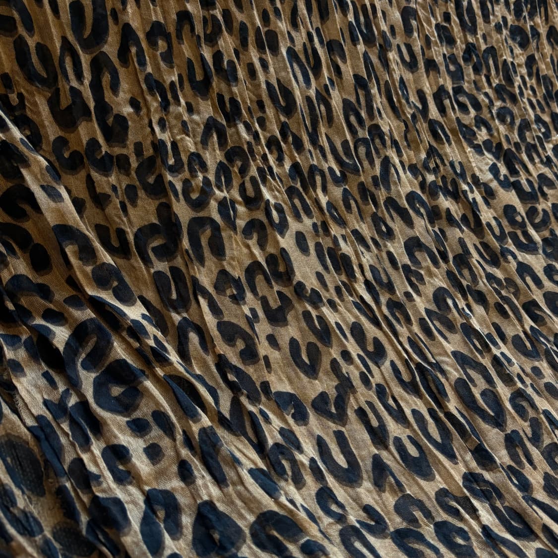 레오파드 패턴 대형 스카프 상품이미지8