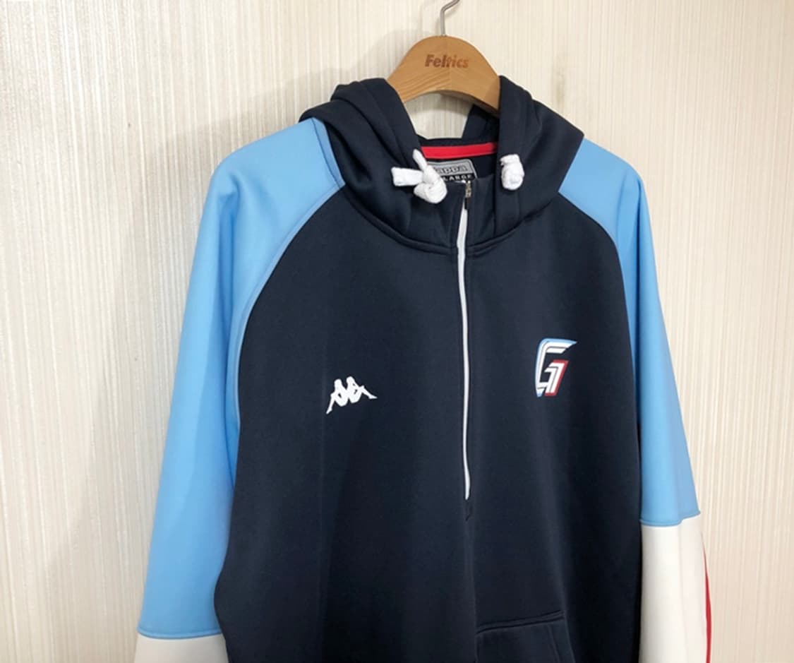 KBO 카파 롯데자이언츠 23시즌 선수실착 하프집업 플리스후디 2XL 상품이미지5