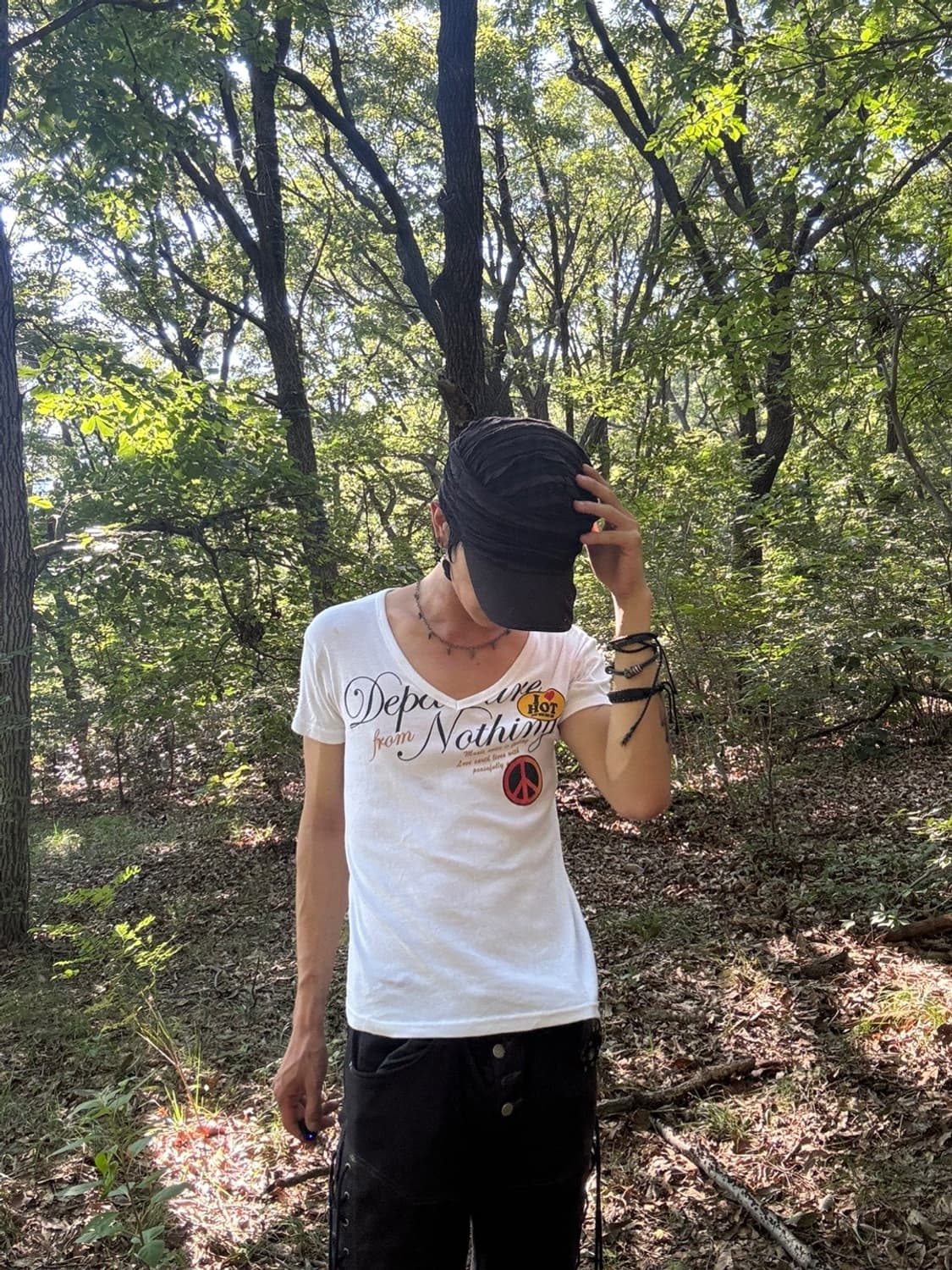 “Unknown” Y2K Mood Print Tee 상품이미지7