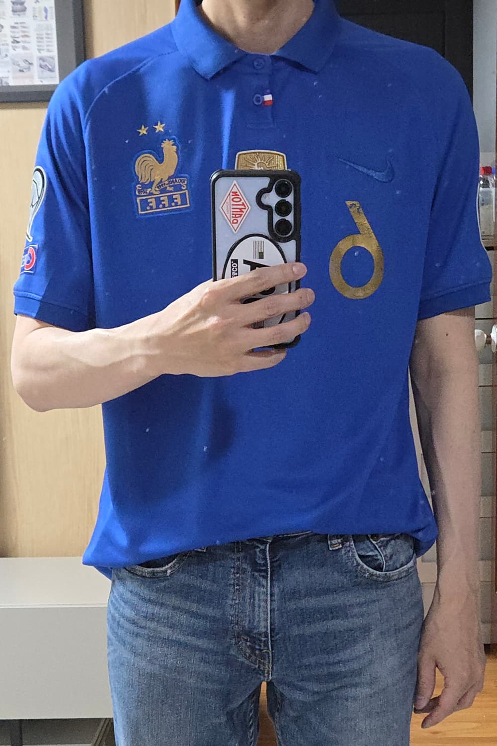 (착샷) 나이키 프랑스 국가대표 유니폼 져지 16-17 상품이미지8