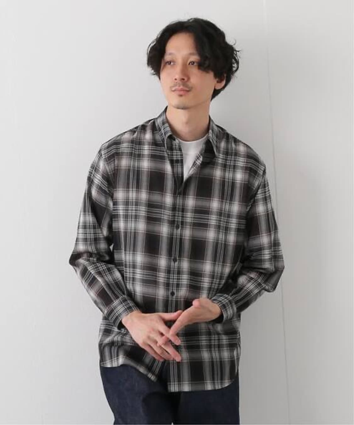 오라리 / 21aw 울 체크 셔츠 / 4사이즈 상품이미지2