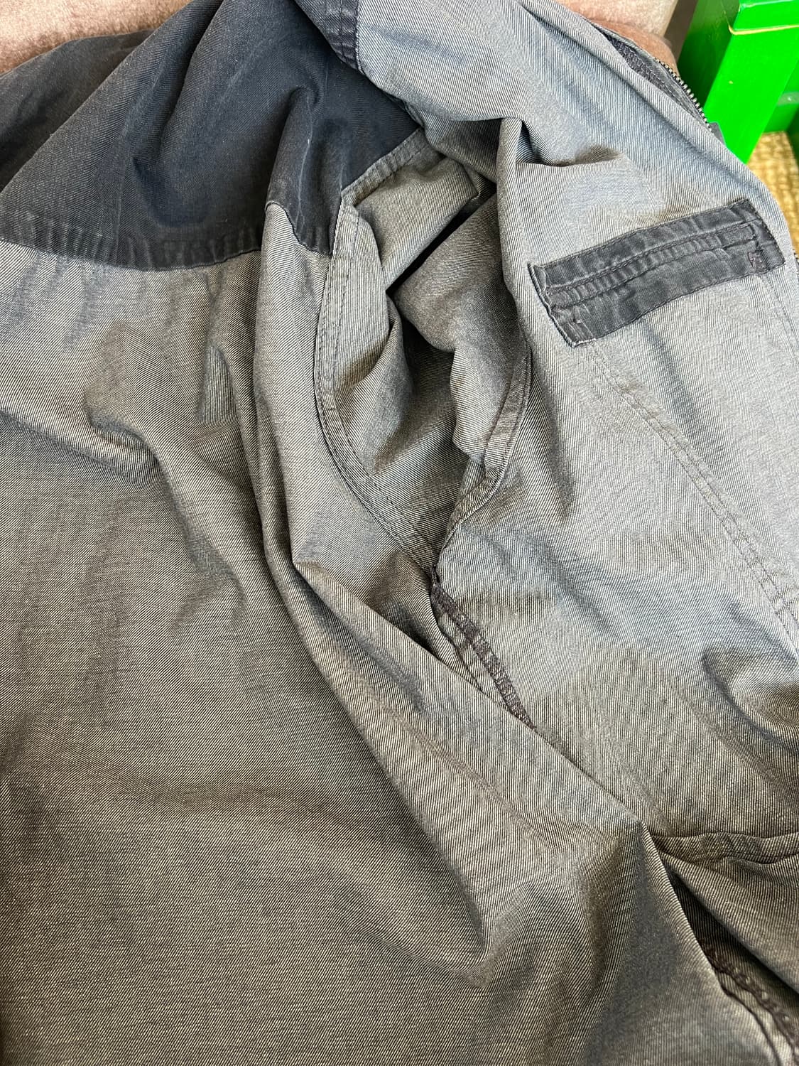 시리즈 남성 워싱블랙 셔츠자켓 워크자켓 상품이미지7