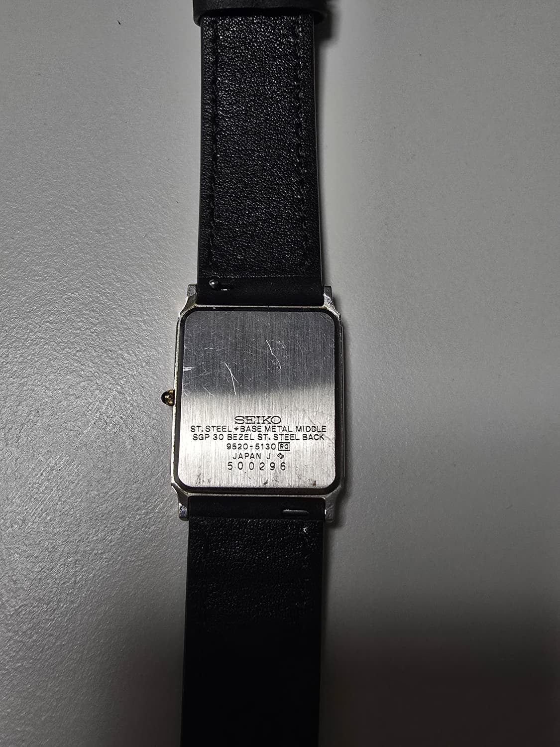 세이코 탱크 9520-5140 스퀘어 사각시계 상품이미지4