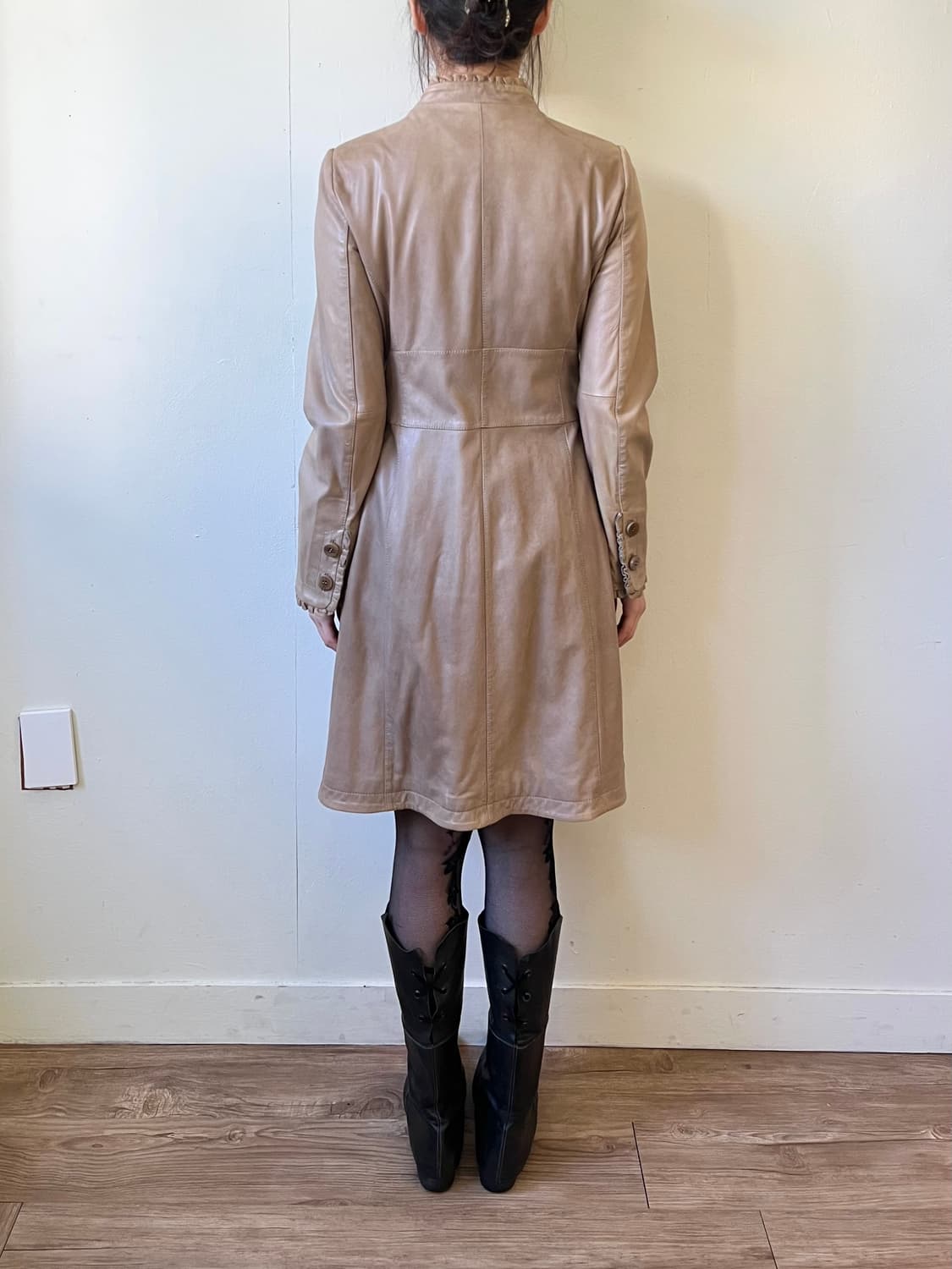 ARMANI 프릴 레더자켓 상품이미지10