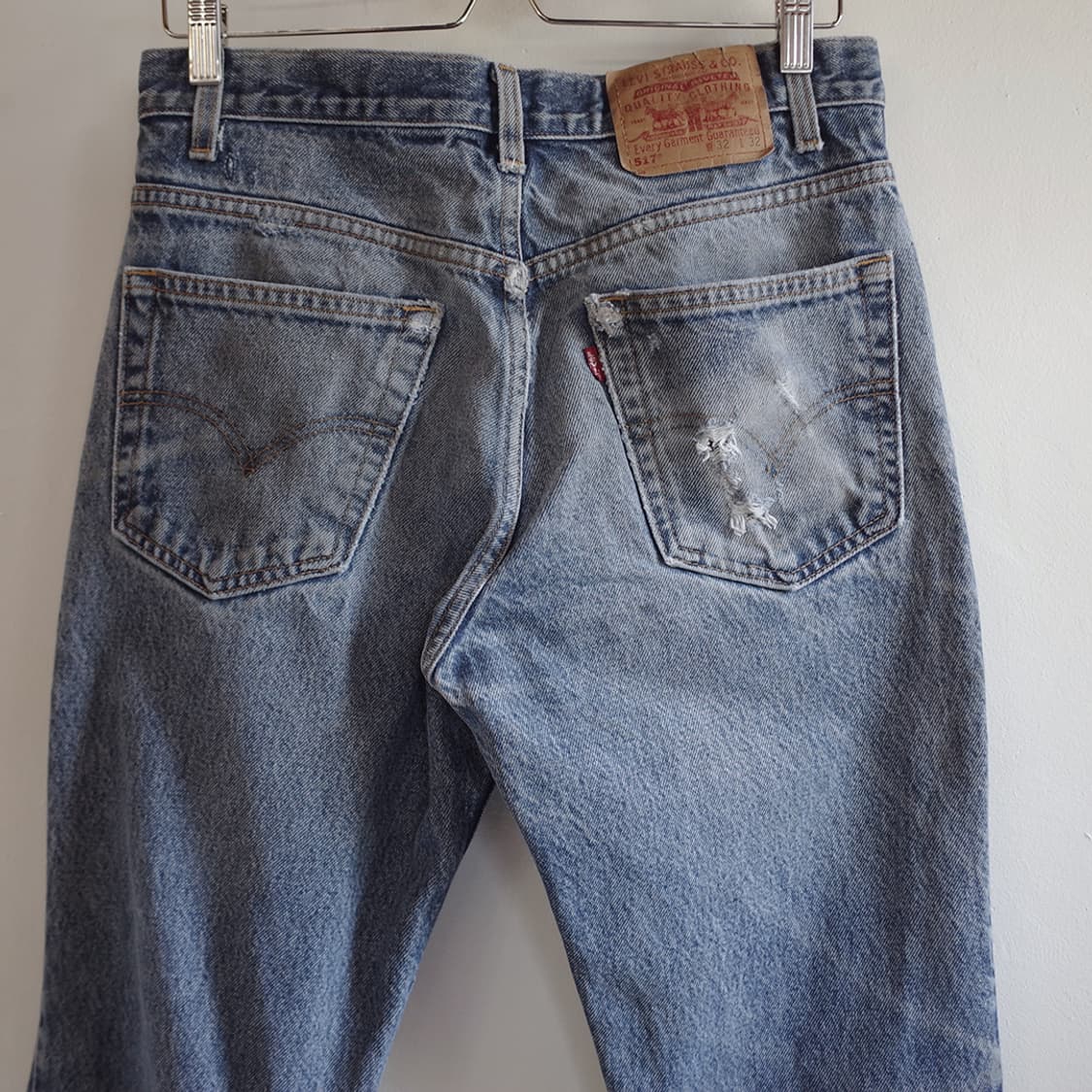 Early 00's Levi's 517 Distressed 상품이미지7
