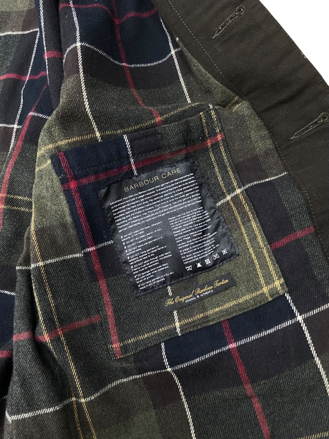 바버 Brambling 왁스 자켓 상품이미지10