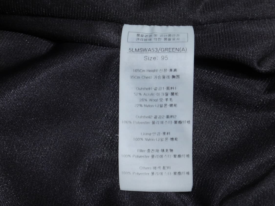 (95) 루이까스텔 골프 남성 니트 소매 패딩 집업 상품이미지9