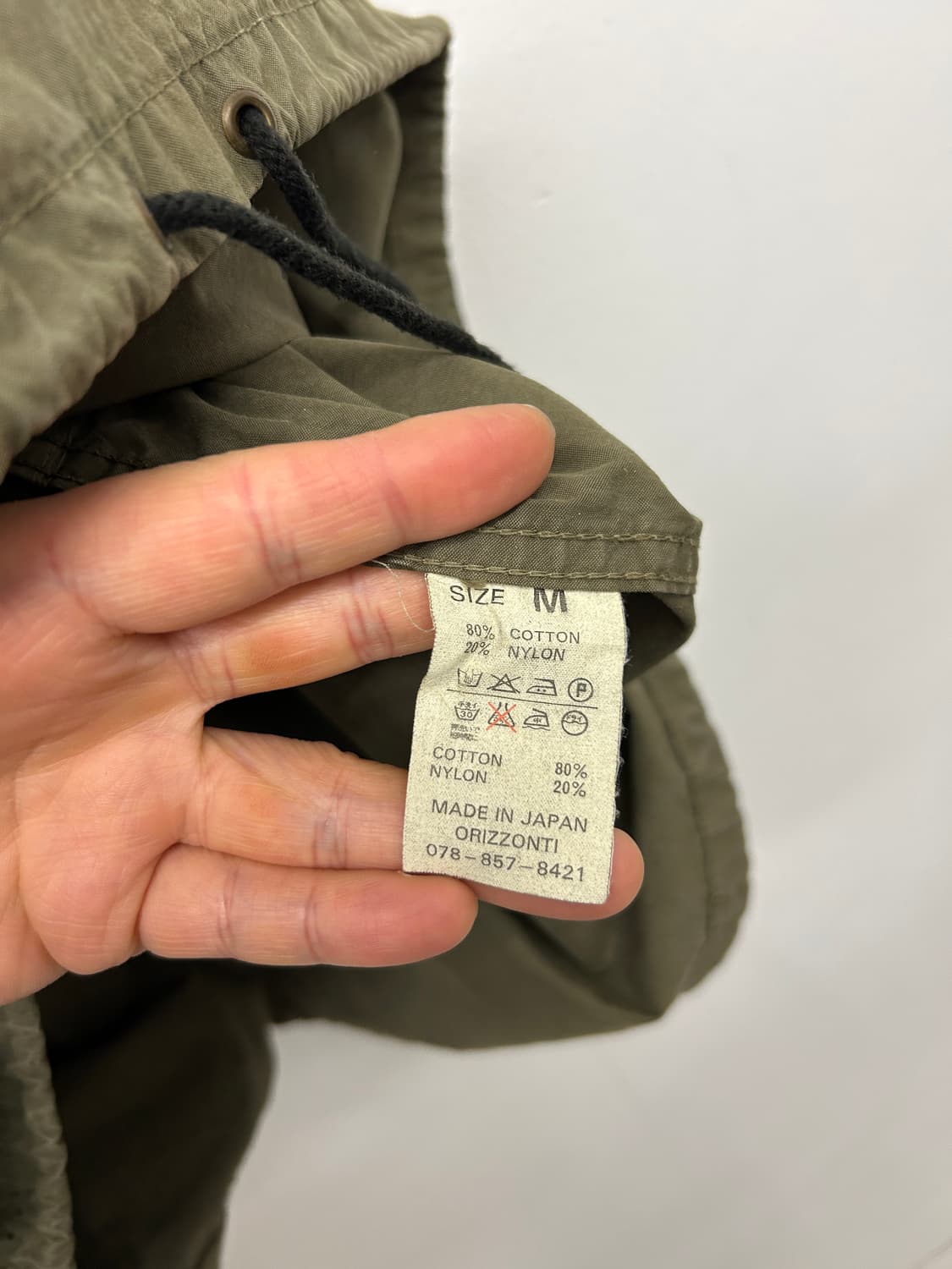 90s Denime 풀오버 아노락 자켓 상품이미지6