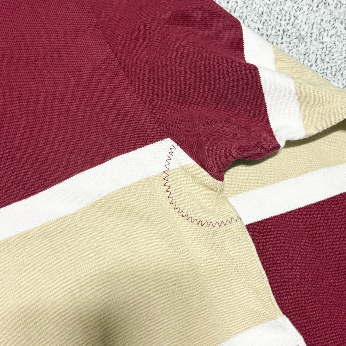 빈티지 바바리안 스포츠웨어 럭비 티셔츠 'IONA PREP ROWING' 상품이미지6