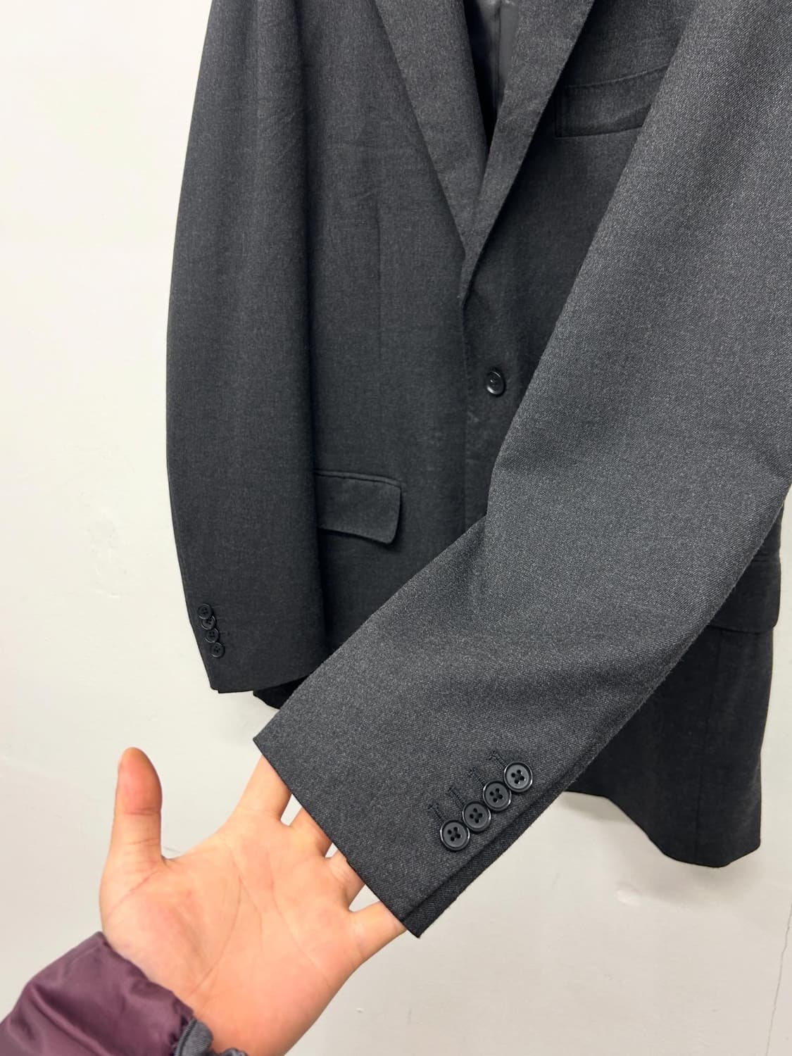 Salon de GW X Ring Jacket 차콜그레이 수트 셋업 상품이미지5