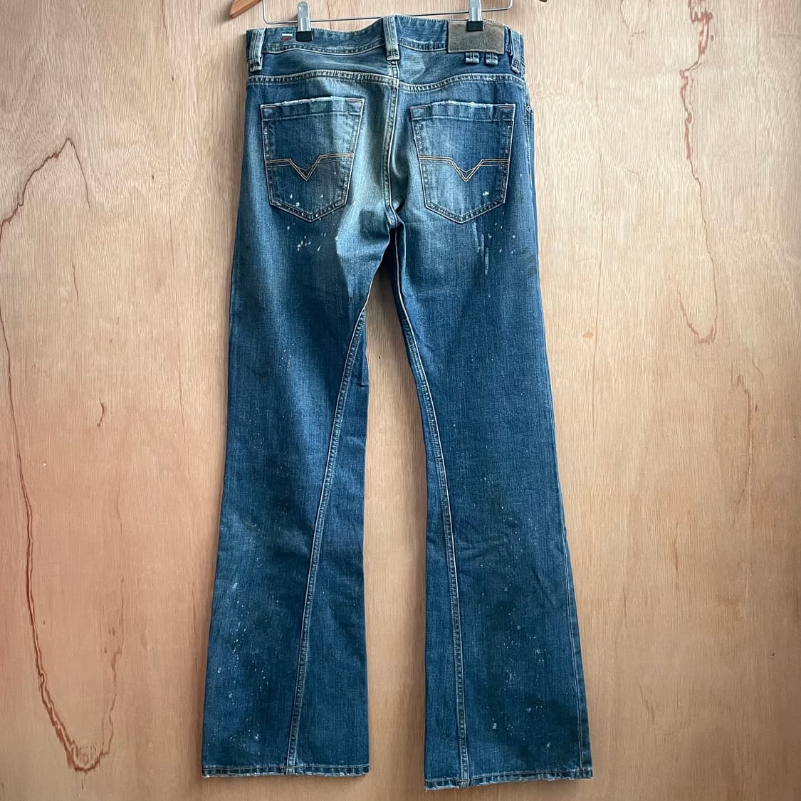 디젤 더티워싱 플레어 데님 팬츠 상품이미지3