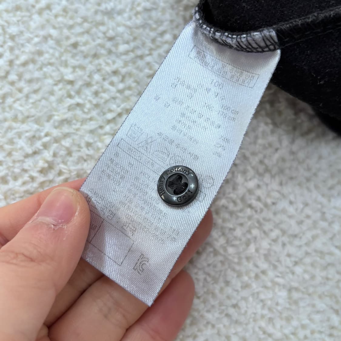 100 헨리코튼 긴팔 카라 티셔츠 0311E 상품이미지4