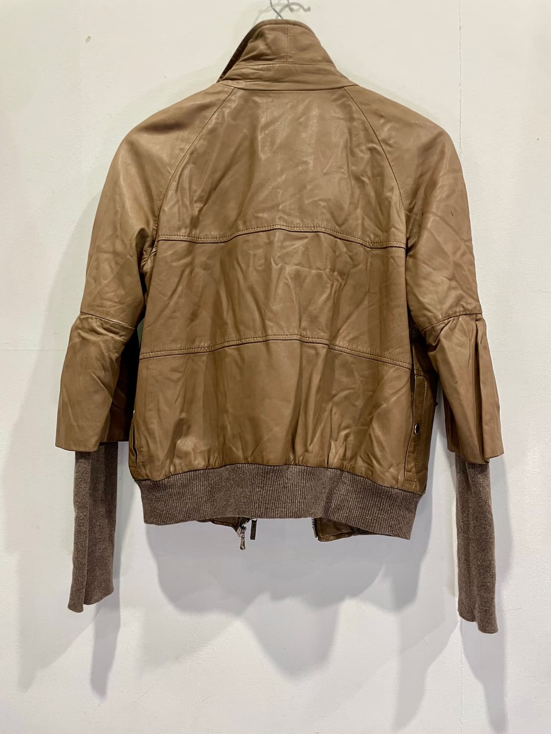 Brunello Cucinelli 가죽 자켓 44사이즈 매장판 상품이미지2