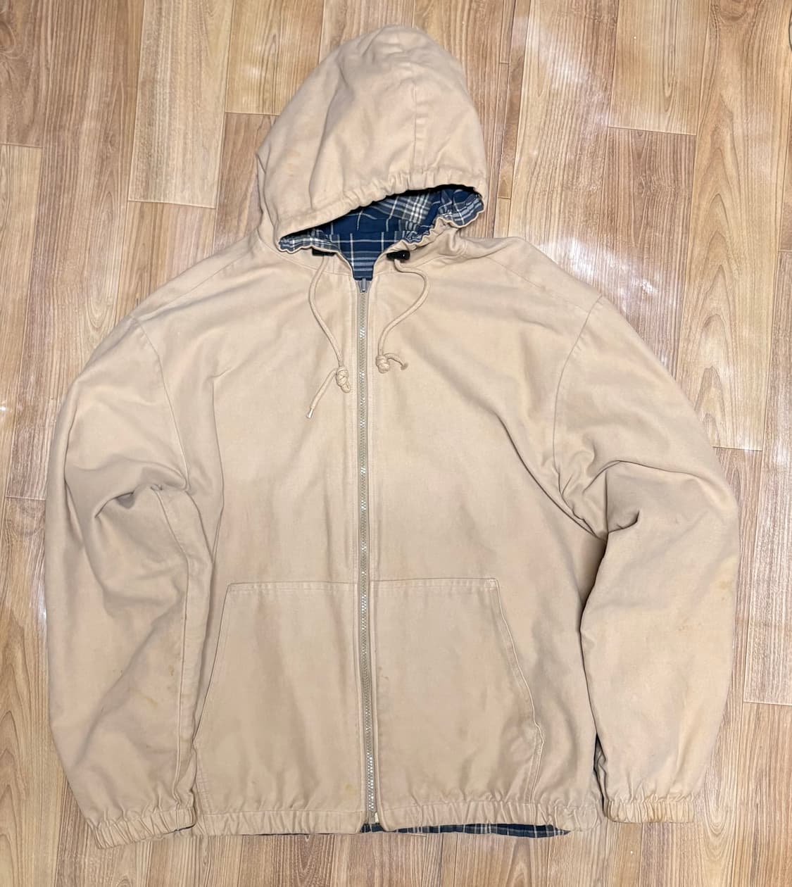 리바이스 리버시블 체크 블루종 XL 상품이미지1