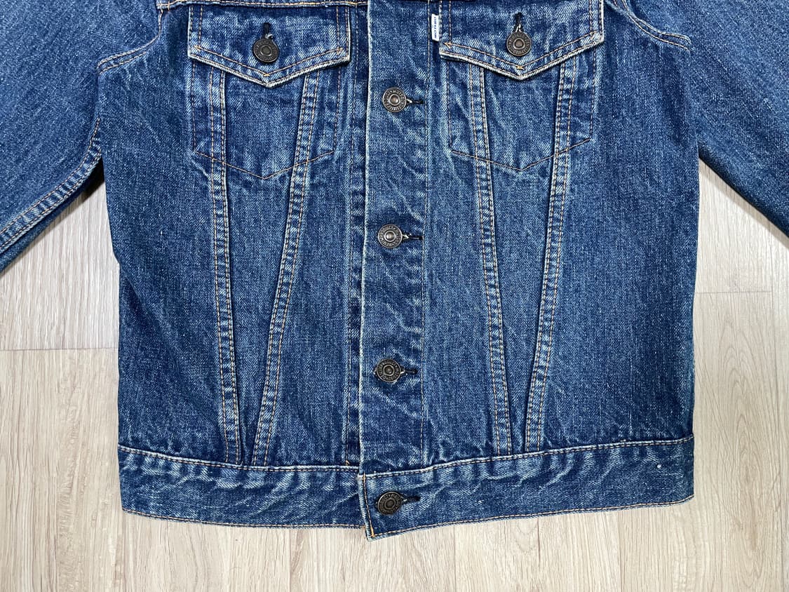 44~55) 60's 복각 오어슬로우 여성 타입3 워싱 데님자켓(일본제) 상품이미지7
