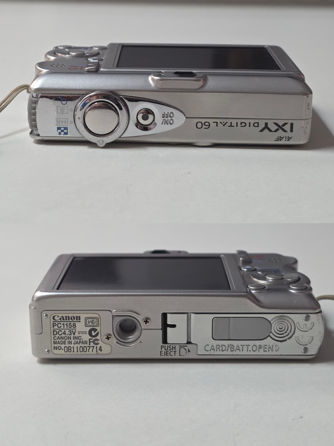 Canon IXY DIGITAL 60 / IXUS 55 상품이미지5