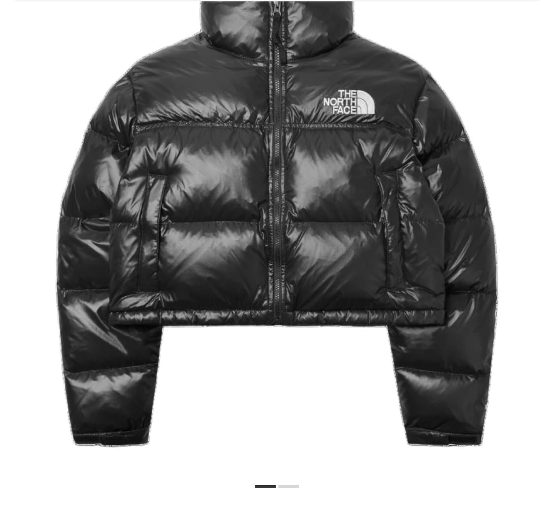 노스페이스 크롭 눕시 1회착용 급처 상품이미지1