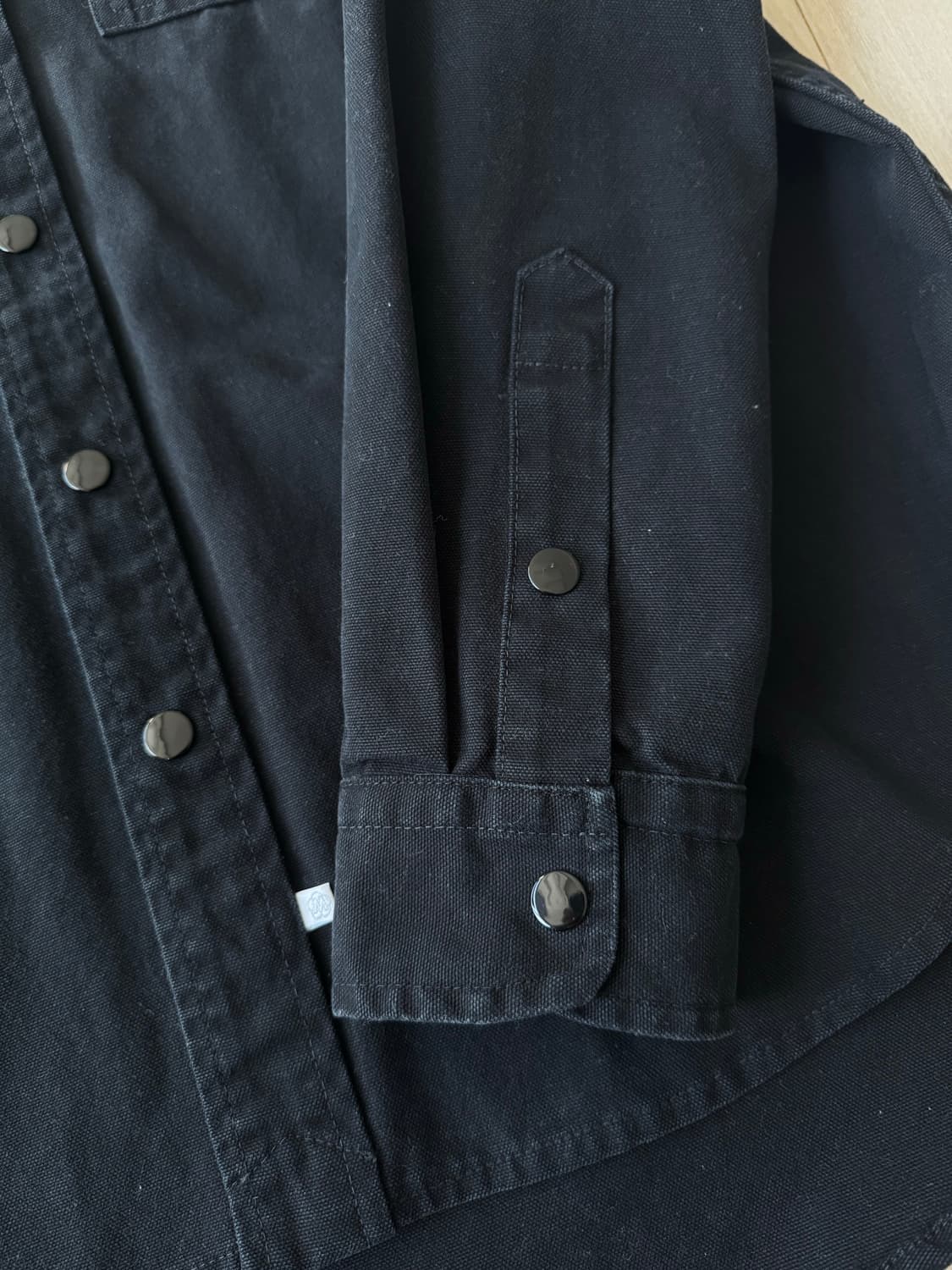 Misters 워크 셔츠 블랙 L 상품이미지8