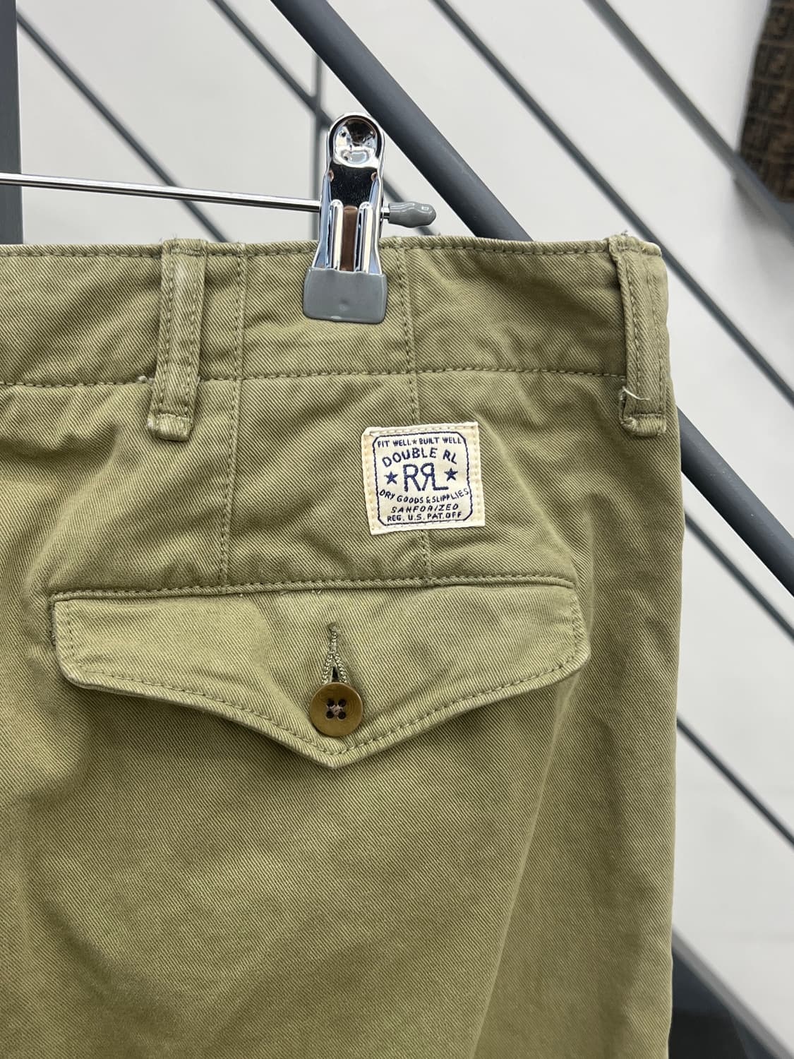 RRL 더블알엘 오피서 카키 치노 팬츠 상품이미지6