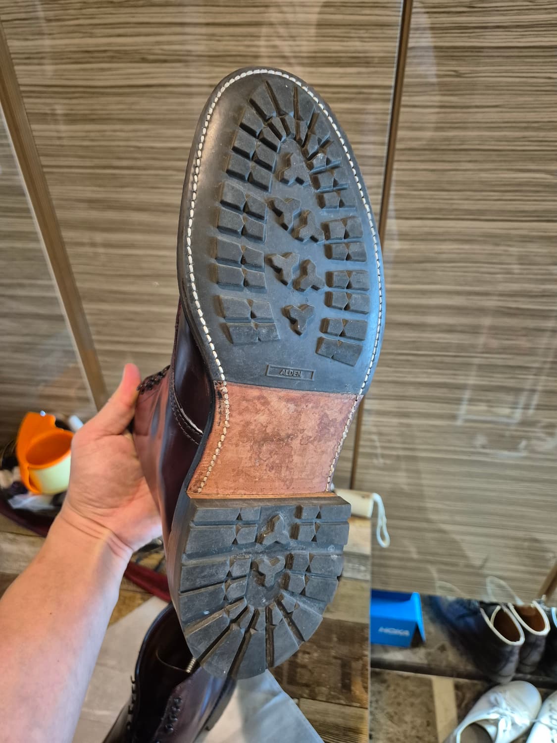 알든 8609HC 플레인토 쉘코도반 부츠 9D 상품이미지5