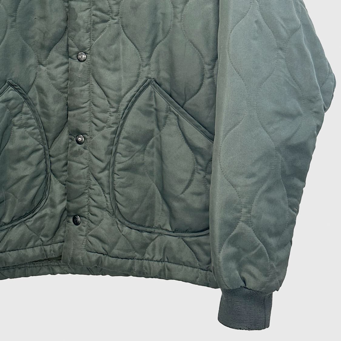 미 공군 퀼팅 자켓 점퍼 깔깔이 오리지널 USA 미국 카키 상품이미지3