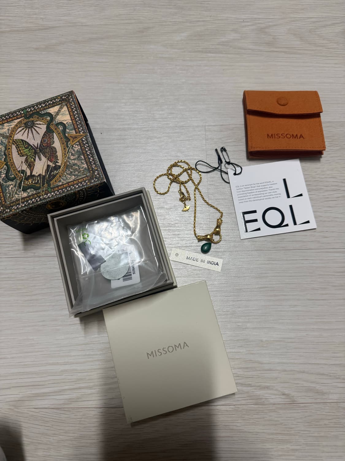 뷔착용)미쏘마 해리스 목걸이 상품이미지3