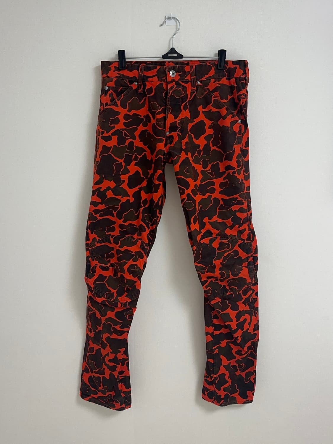 G-STAR RAW 3D테이퍼드 레드카모팬츠 상품이미지1