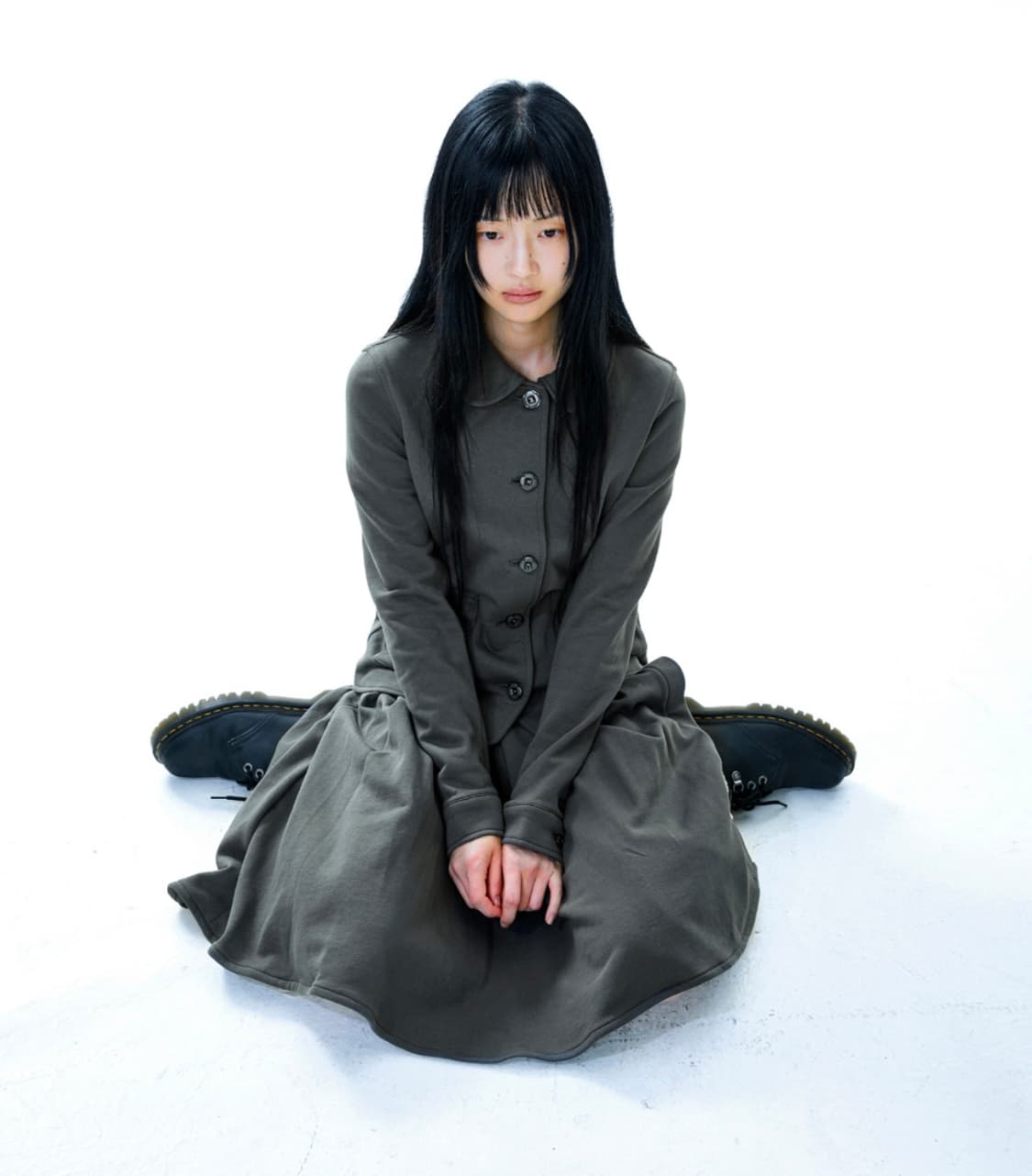 coyseio sweat wrap skirt 새상품 상품이미지2