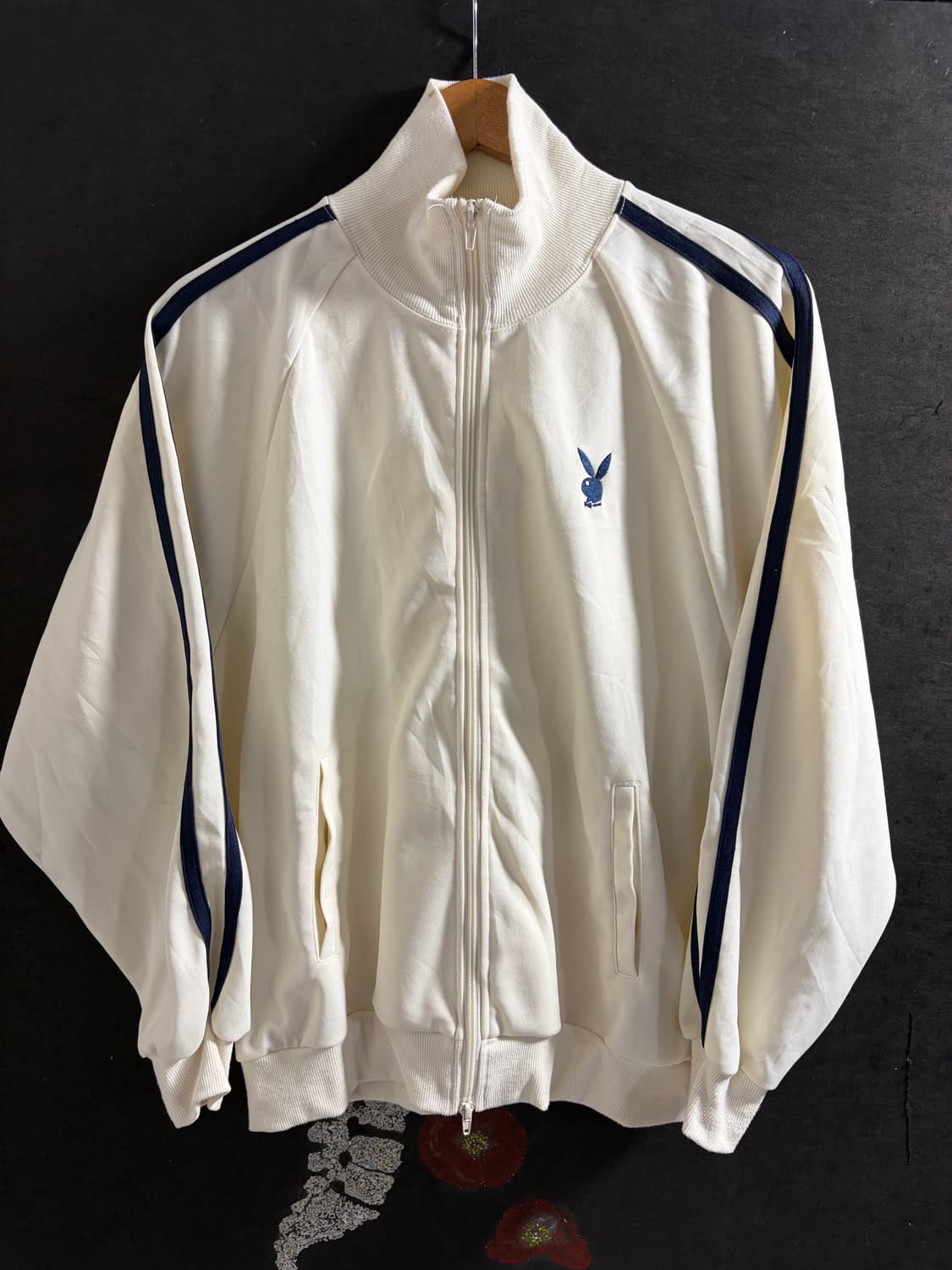 JPN 플레이보이 아이보리 오버핏 져지  상품이미지6