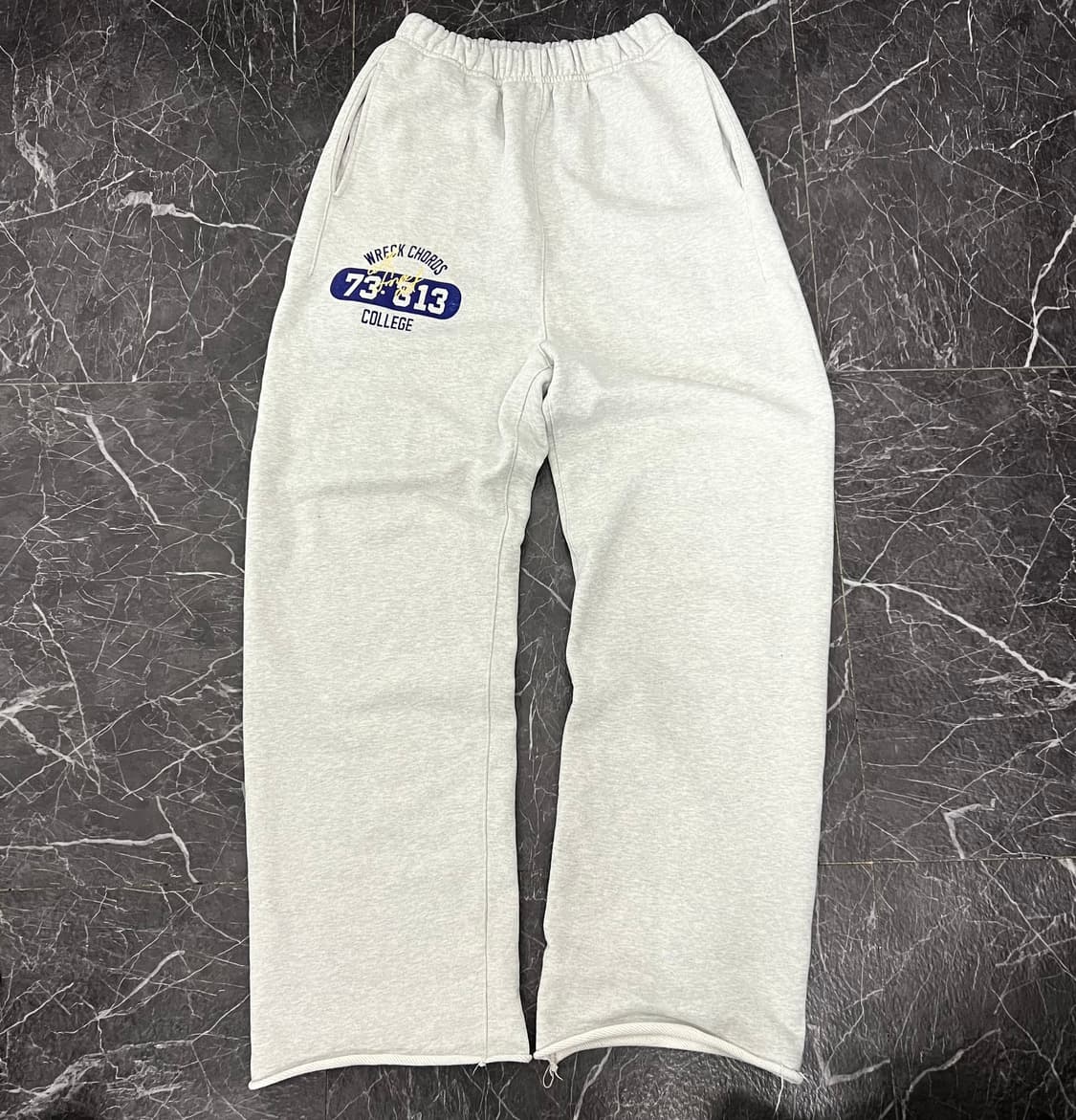 더 뤡코즈 칼리지 스웻 팬츠 그레이 상품이미지4