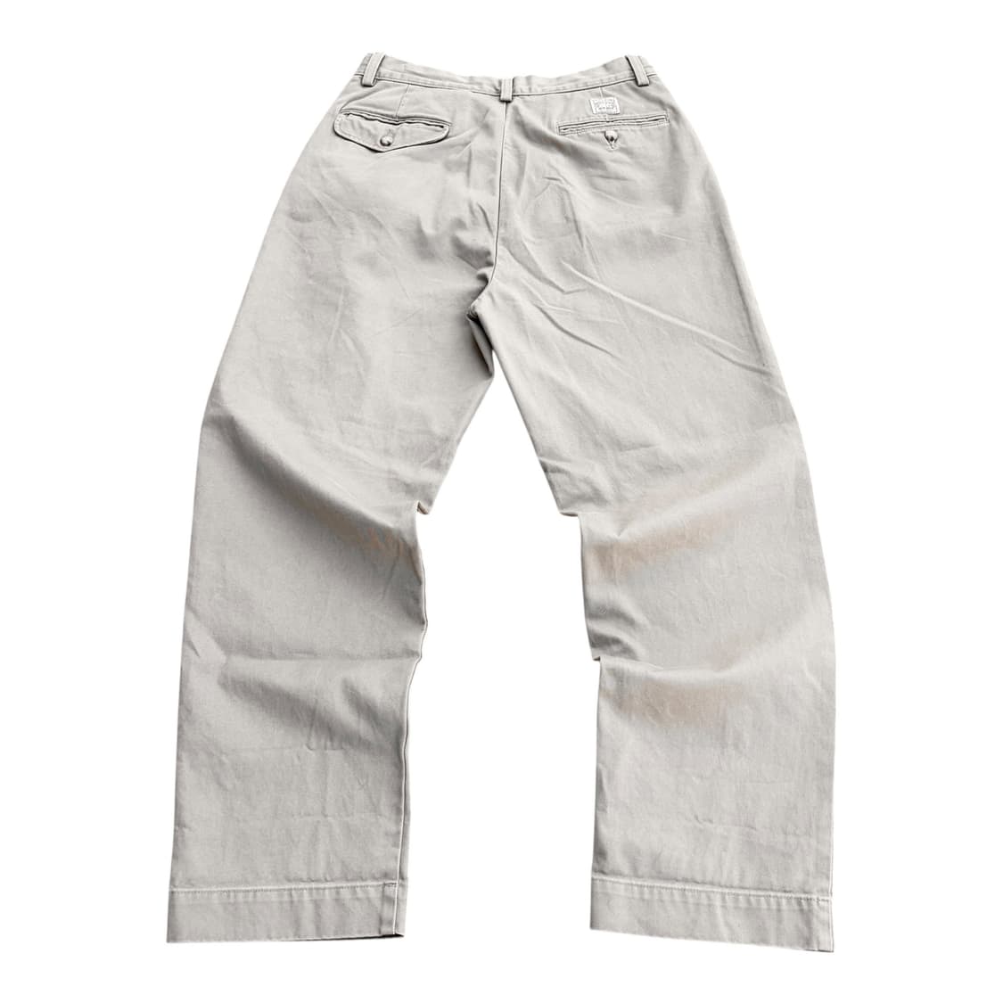 QR택) 폴로 랄프로렌 투턱 베이지 치노 팬츠 상품이미지2