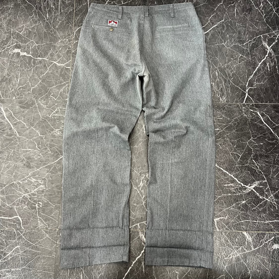 벤 데이비스 와이드 워크팬츠 그레이 상품이미지5