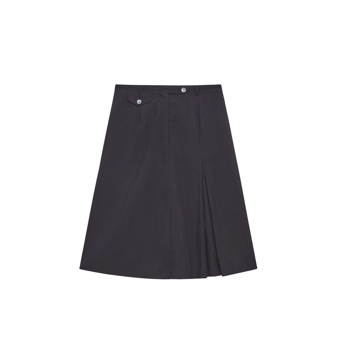 Saros Slit Skirt - Navy 상품이미지1