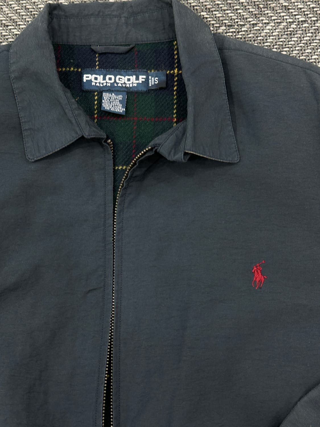 폴로 네이비 집업 S 상품이미지3