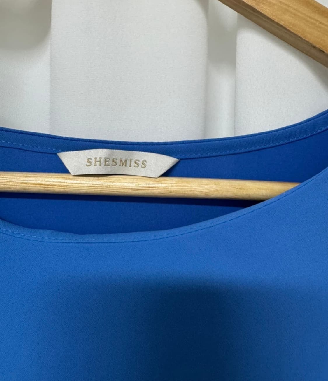 쉬즈미스 블루 블라우스 상품이미지6