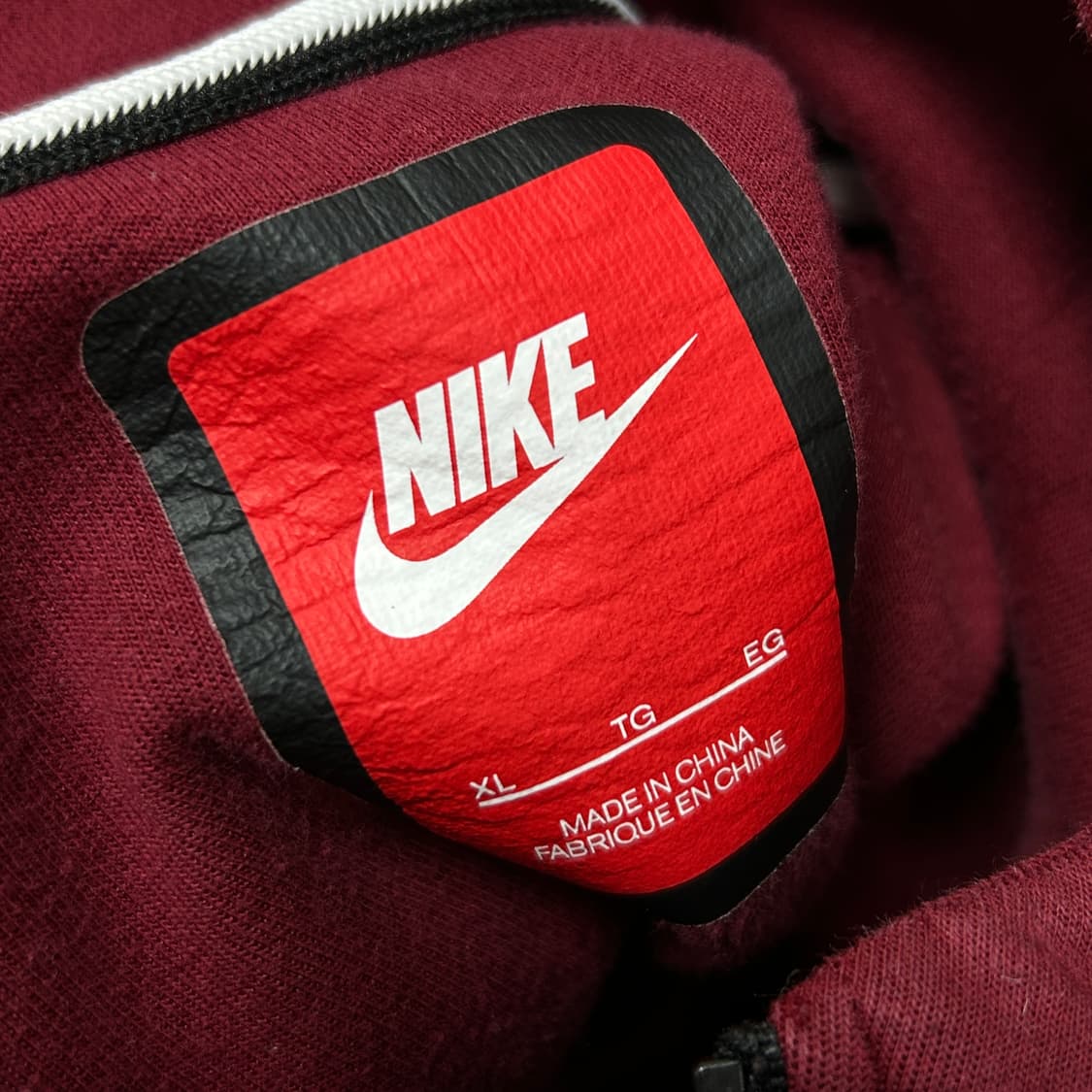 나이키 라이즈 소희 버건디 테크팩(XL) 상품이미지3