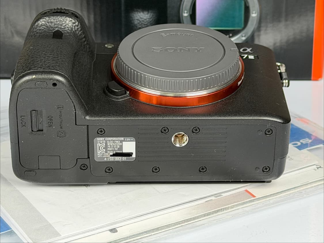 소니 A7M3 미러리스 풀프레임 카메라 바디 신품급 상품이미지5
